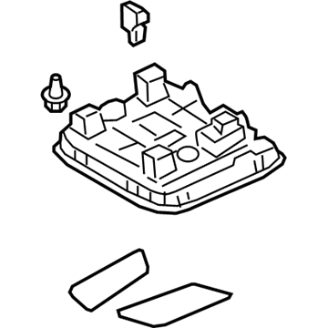 Toyota 81260-16170-C0 MAP Lamp Assembly