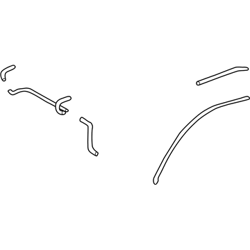 Toyota Crown Signia Coolant Reservoir Hose - 90099-33080