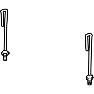 64306-52050 Toyota Package Tray Support Illustration 1 of 1