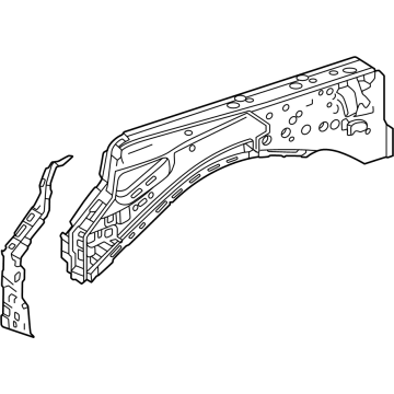 Toyota 53710-60660 Upper Rail