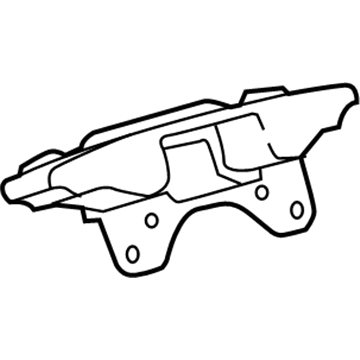 45713-33140 Toyota Steering Damper Illustration 1 of 1