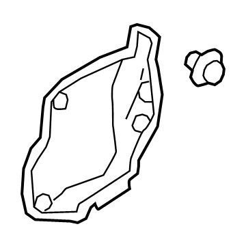 Toyota 67831-60220 Access Cover