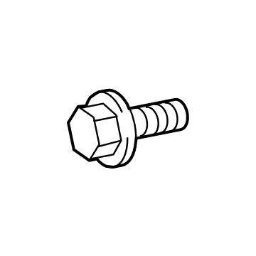 Toyota 90105-A0343 Reinforcement Beam Bolt