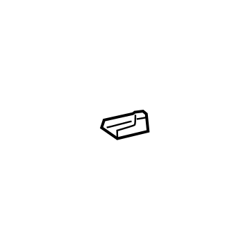 Toyota 72123-06100 Track Cover