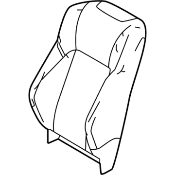 Toyota 71073-AQ010-B0 Seat Back Cover