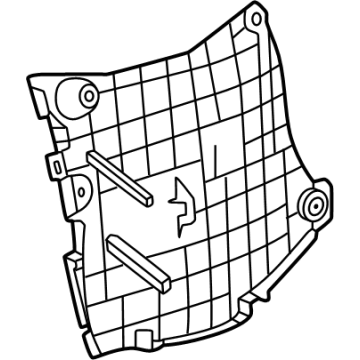 Toyota 52592-0E150 Side Shield
