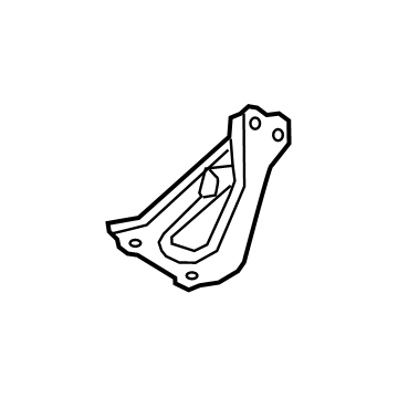 17771-37020 Toyota Mount Bracket Illustration 1 of 1