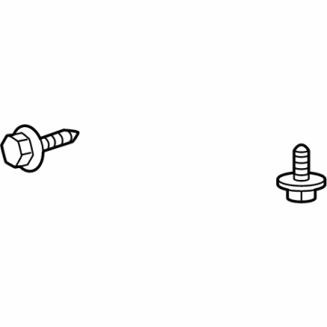 Toyota 90159-60623 Wheel Opening Molding Screw