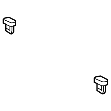 Toyota 72693-06030 Seat Cushion Pad Hook