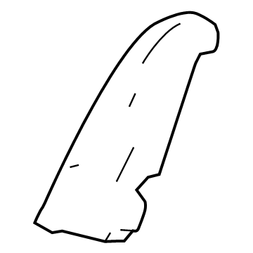 Toyota 71088-AQ020-B2 Bolster Cover