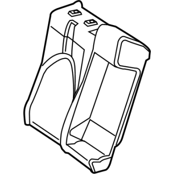 Toyota 71651-AQ010 Seat Back Pad