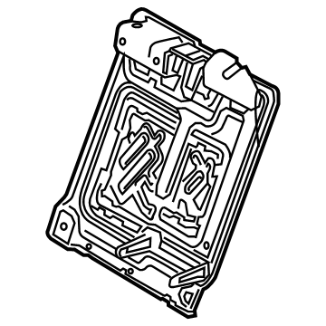 Toyota 71017-06210 Seat Back Frame