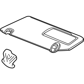 Toyota 74310-AK010-C1 Sunvisor