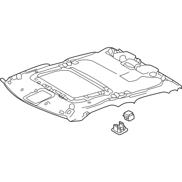 Toyota 63310-AK020-C1 Headliner