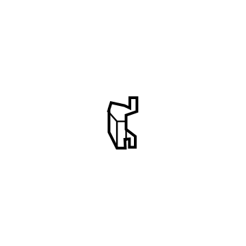 53745-02010 Toyota Reinforcement, Rear Passenger Side Illustration 1 of 1