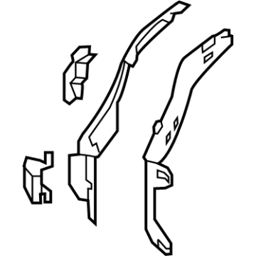 Toyota 53705-47901 Upper Rail