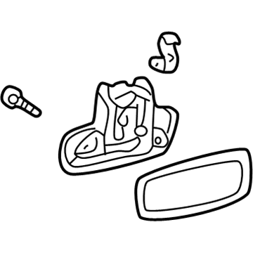 Toyota MR2 Spyder Exterior Door Handle - 69210-12290-Q0
