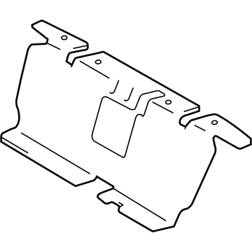 Toyota 64166-AC020 Back Panel Trim