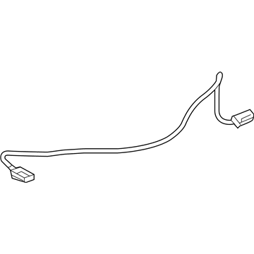 81935-08030 Toyota Wire, Rear Center Illustration 1 of 1