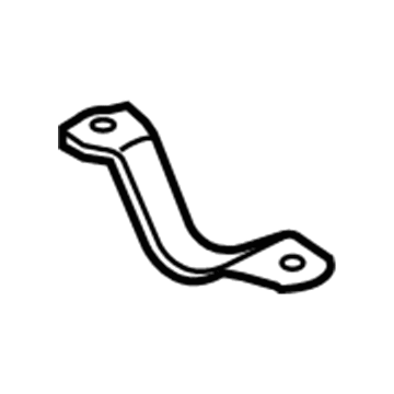 17584-28020 Toyota Front Pipe Front Bracket, Lower Illustration 1 of 1