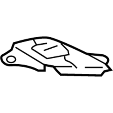 Toyota 52562-0T010 Retainer