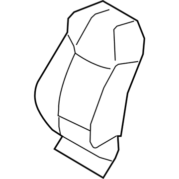 Toyota 71074-F2550-C0 Seat Back Cover