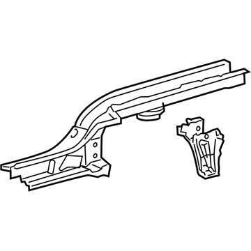 Toyota 57601-0D380 Rear Rail