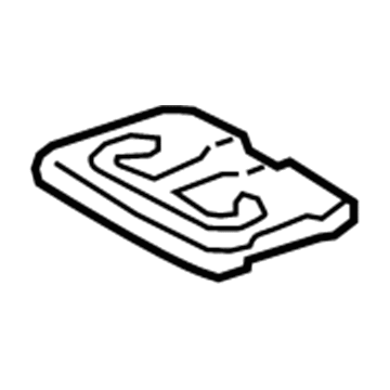 Toyota 73373-10030-C1 Seat Belt Guide