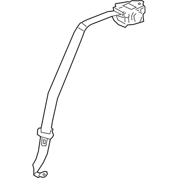 Toyota 73360-F4020-C2 Outer Belt Assembly