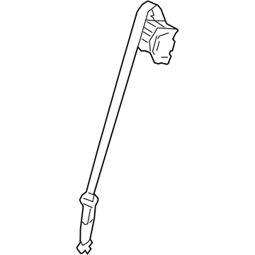 Toyota 73350-10140-C0 Center Seat Belt