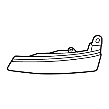 Toyota 76852-F4010 Spoiler