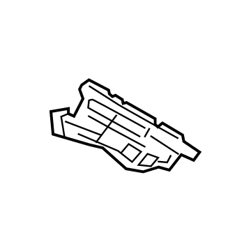 Toyota 52536-10040 Side Retainer