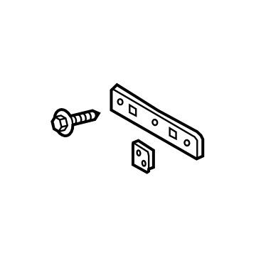 Toyota 52114-10080 License Bracket