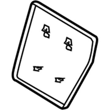 Scion 71702-21010 Seat Back Panel