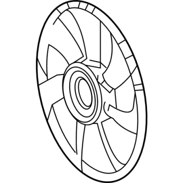 Toyota Mirai Radiator fan - 16361-77070