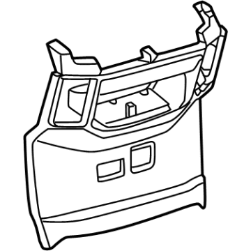 Toyota 58923-0C090-C0 Rear Panel