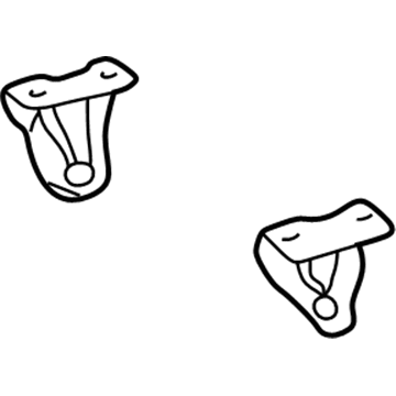 Toyota 51967-10090 Tow Hook