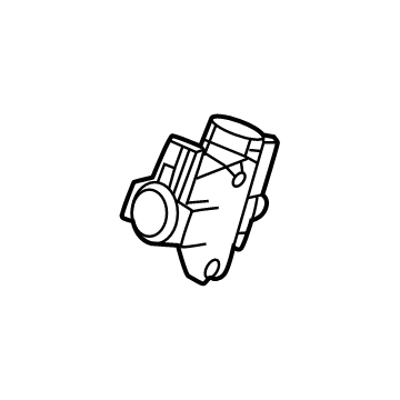 Toyota 25819-0W020 Vacuum Valve