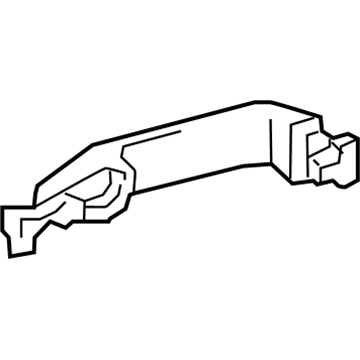 Toyota Tacoma Exterior Door Handle - 69210-0E080-B4