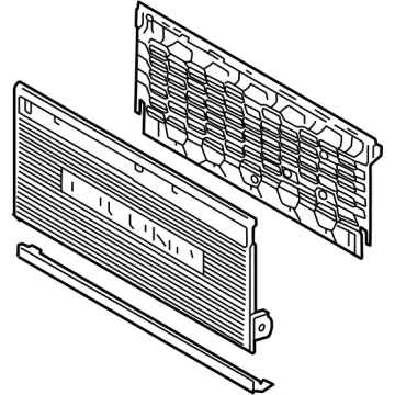 Toyota 64427-AK030-C0 Luggage Cover