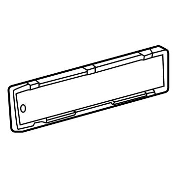 Toyota 52114-76140 License Bracket