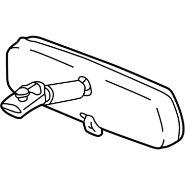 Toyota 87810-0W030 Mirror Inside