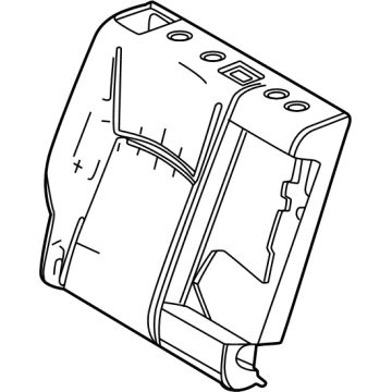 Toyota Crown Signia Seat Cushion - 71651-30B40