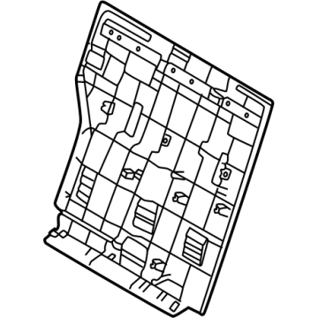 Toyota 71881-30010 Cover Plate