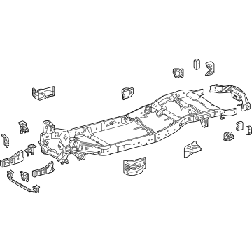 Toyota 51001-35B60 Frame Assembly