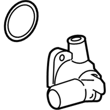 Toyota 16031-36010 Water Inlet