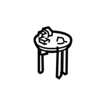 77024-08020 Toyota Plate Illustration 1 of 1