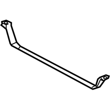 77613-08011 Toyota Tank Strap, Rear Illustration 1 of 1