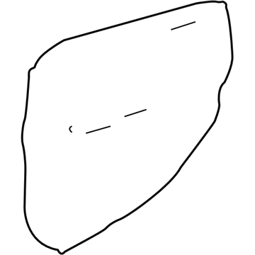 Toyota 67841-52320 Water Shield