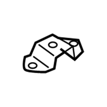 Toyota 58336-0E050 Seat Crossmember Plate, Front Driver Side 58336-0E050 Toyota Seat Crossmember Plate, Front Driver Side Illustration 1 of 1